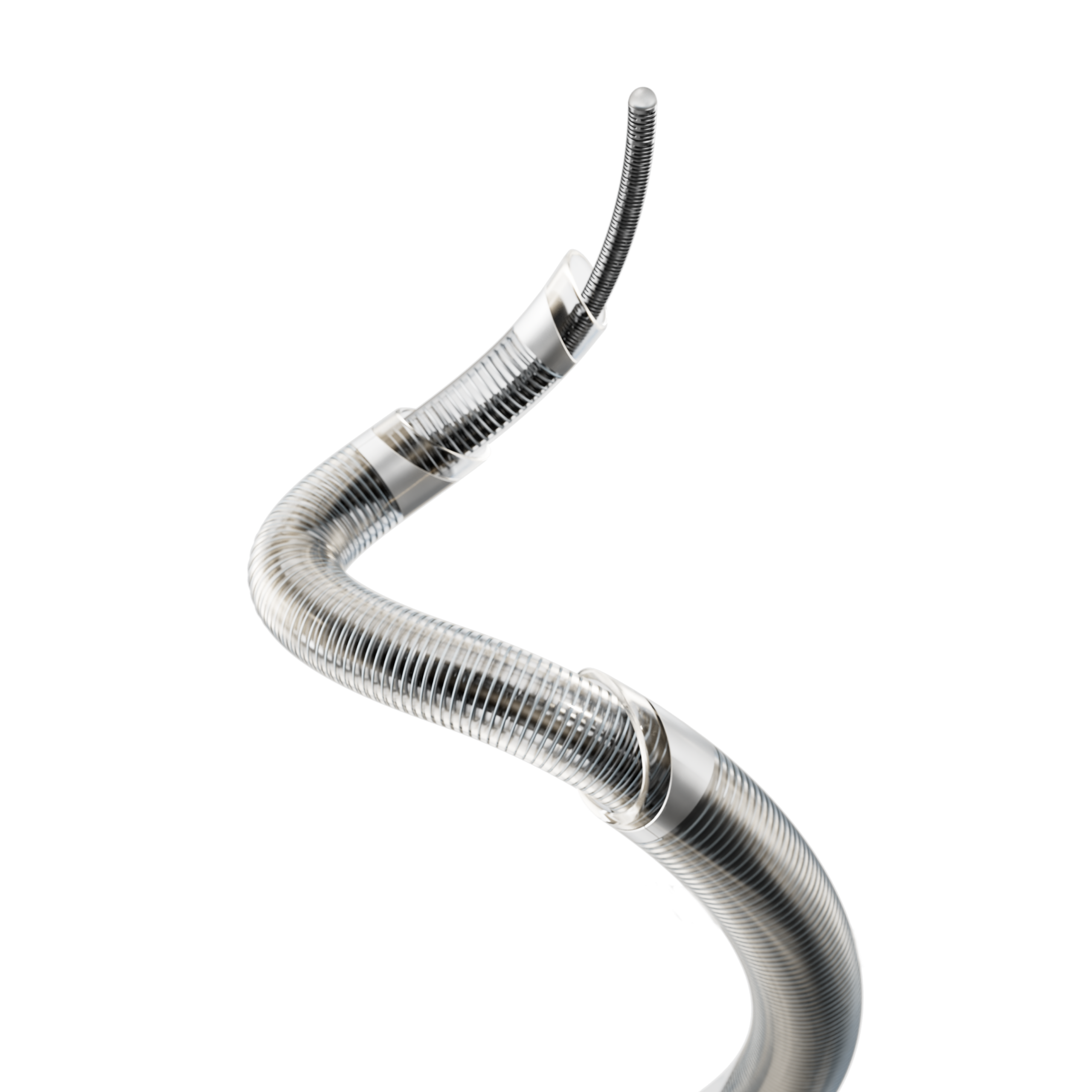 Zoom intracranial access catheter