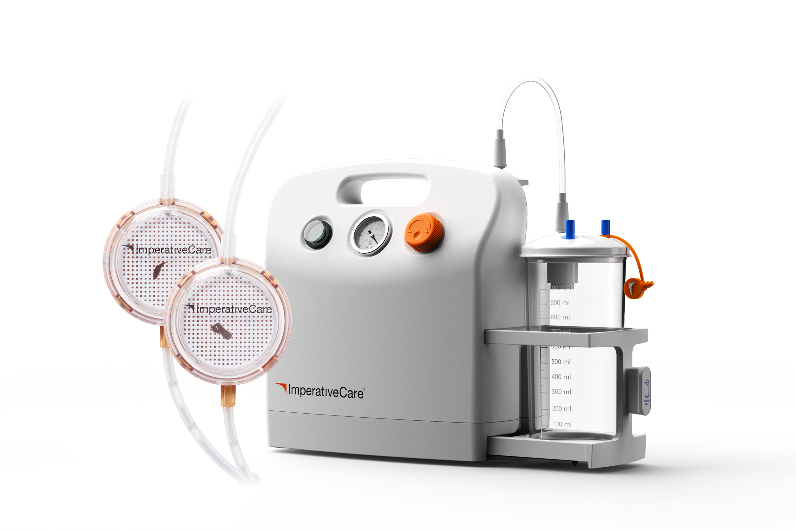 Zoom Aspiration Pump with two PODs